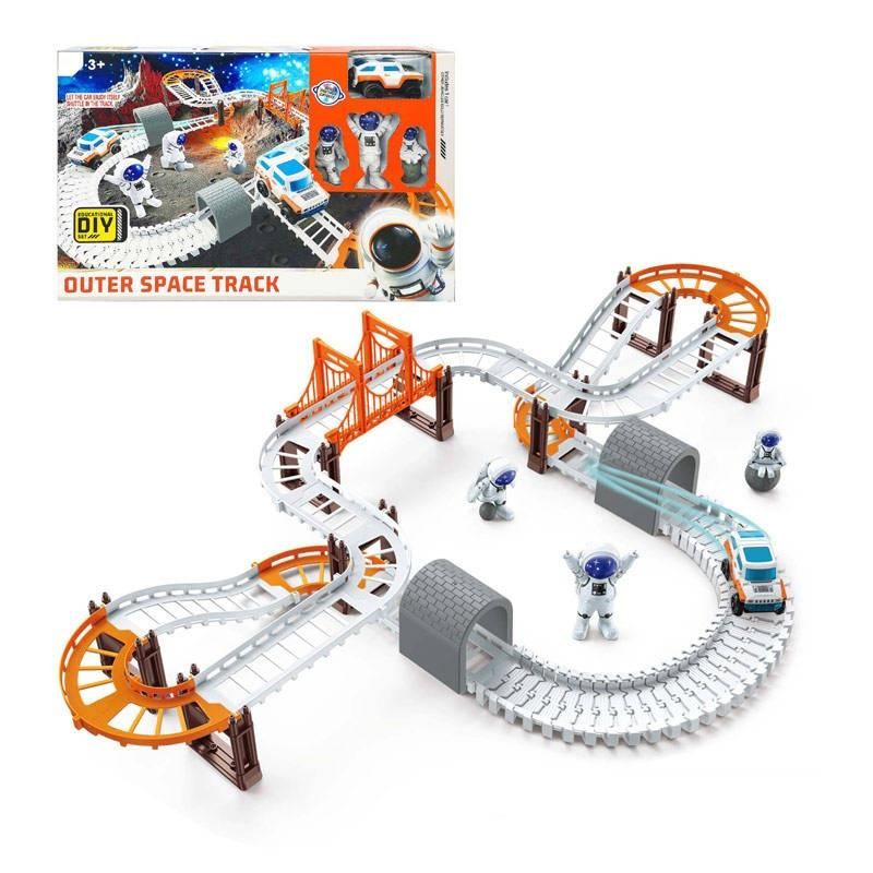 AstroRacer Pro™ – Galactic Track Set for Kids