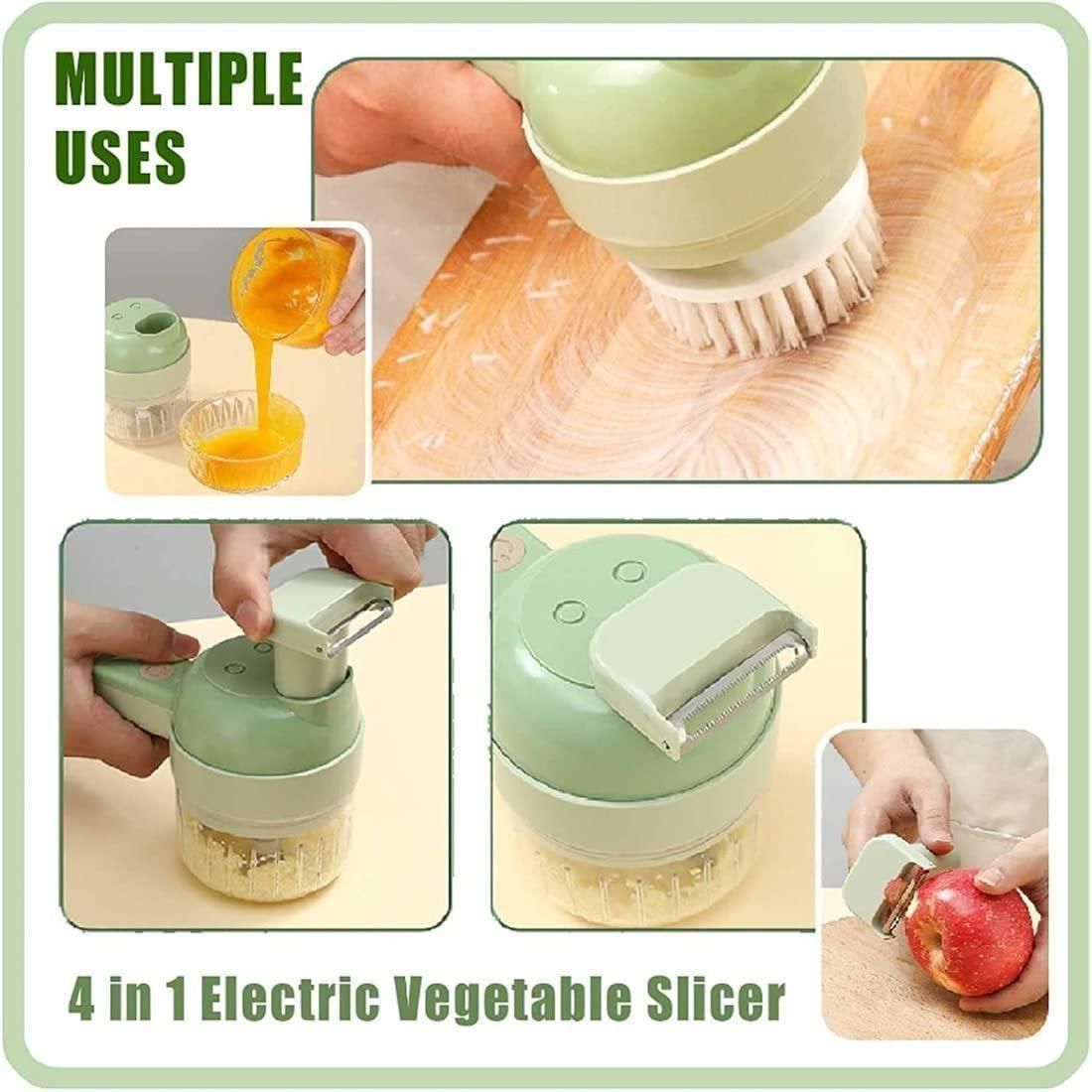 Electric Vegetable Cutter Set - TrendzHaul