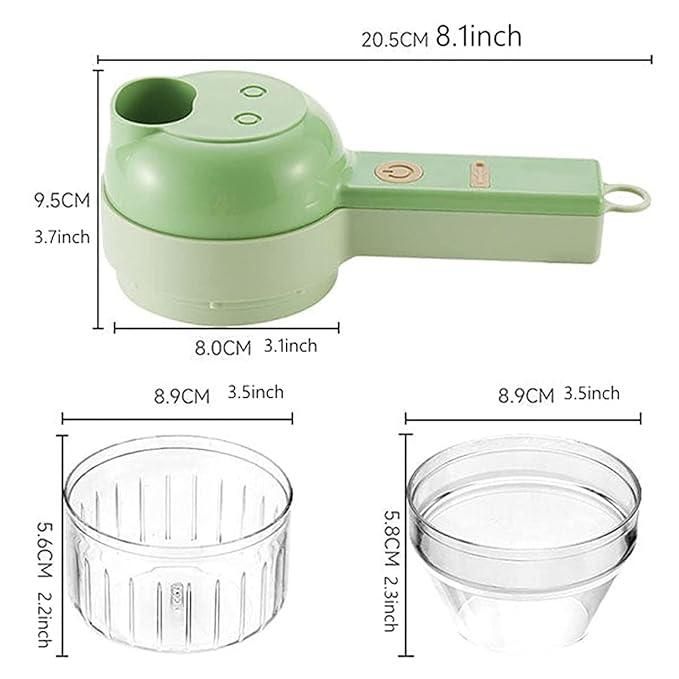 Electric Vegetable Cutter Set - TrendzHaul