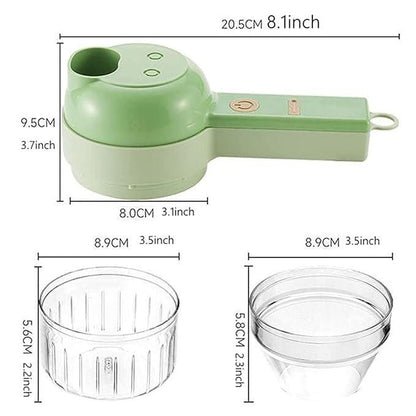 Electric Vegetable Cutter Set - TrendzHaul