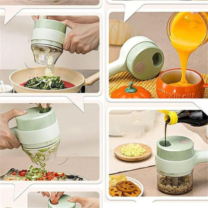 Electric Vegetable Cutter Set - TrendzHaul
