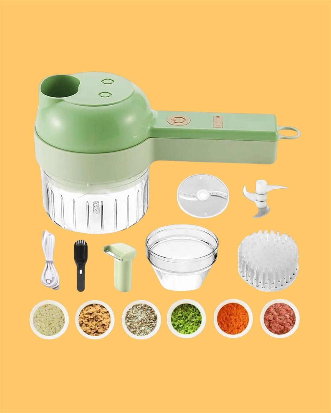 Electric Vegetable Cutter Set - TrendzHaul