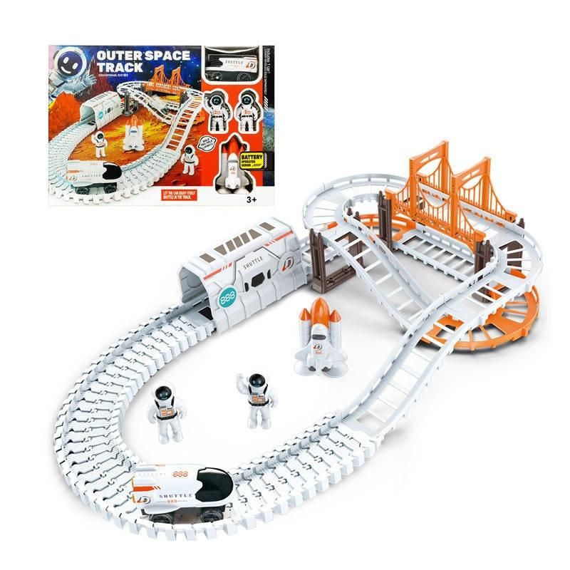 Astronaut Spaceship Track Set