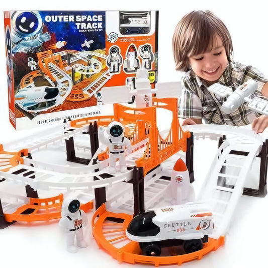 AstroRacer Pro™ – Galactic Track Set for Kids